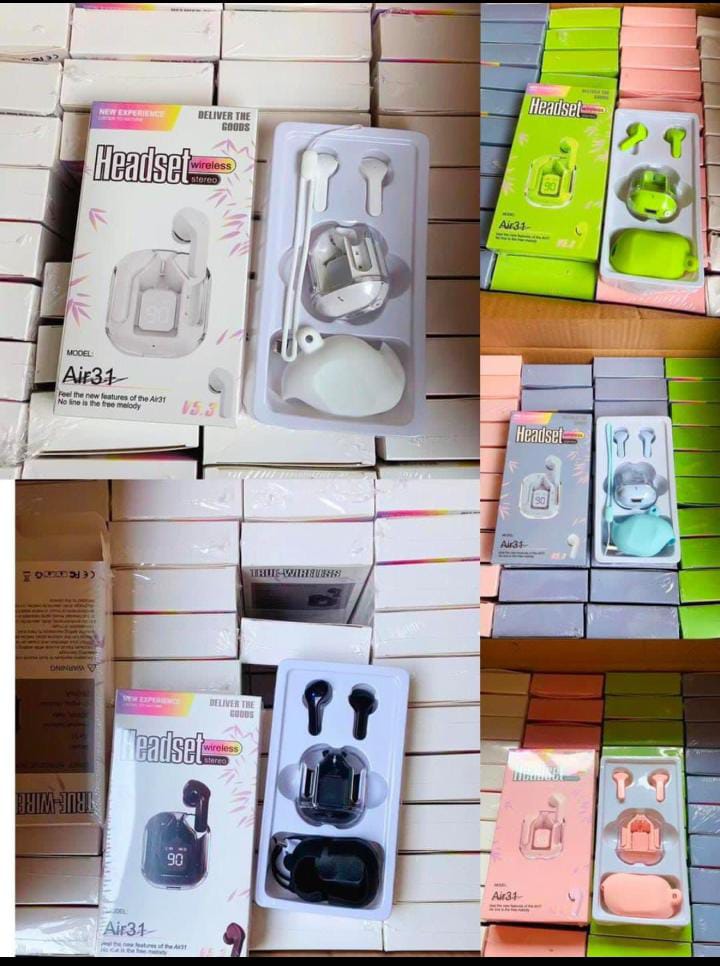 Air31 With pouch lanyard New Experience Listen Tonature Original 5 colour available Headset limited stock🔥🔥🔥🔥