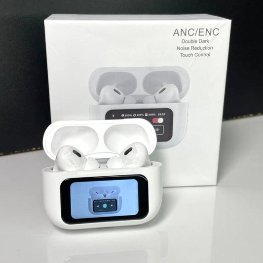 Airpods pro 2 with LCD  DISPLAY and landyard AnC Enc working
Directly connected 
Picture and Video player limited stock 🔥🔥🔥🔥