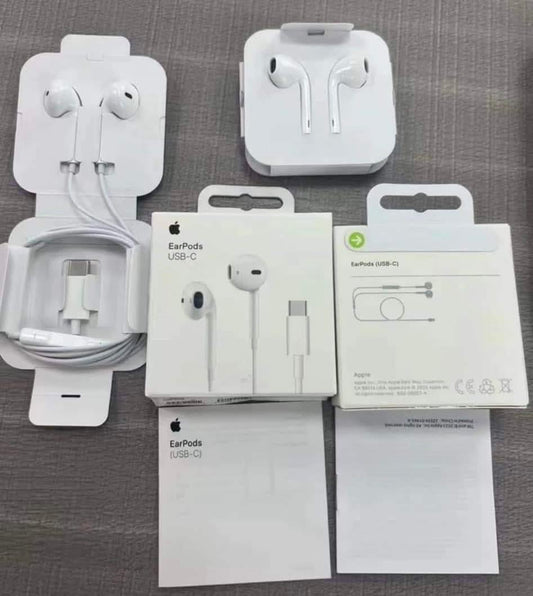 iPhone 15&16 pro max 100% genuine hand free with type c cable limited stock 🔥