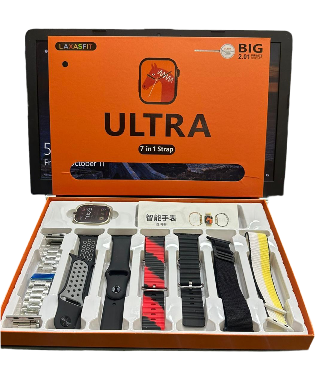 Smart watch Ultra 7 in 1 straps